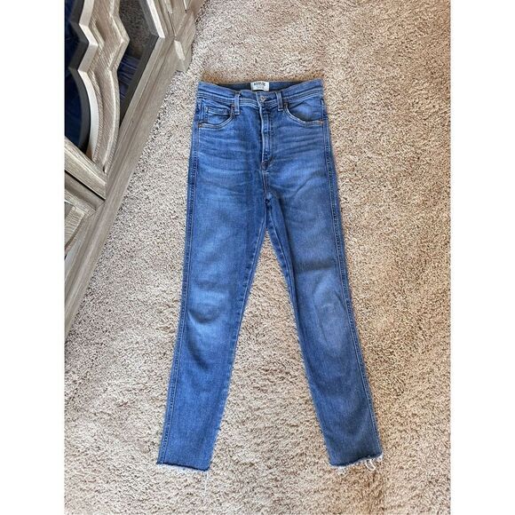 AGOLDE Roxanne Super High Rise Skinny in Adore Size 26 - Picture 1 of 8